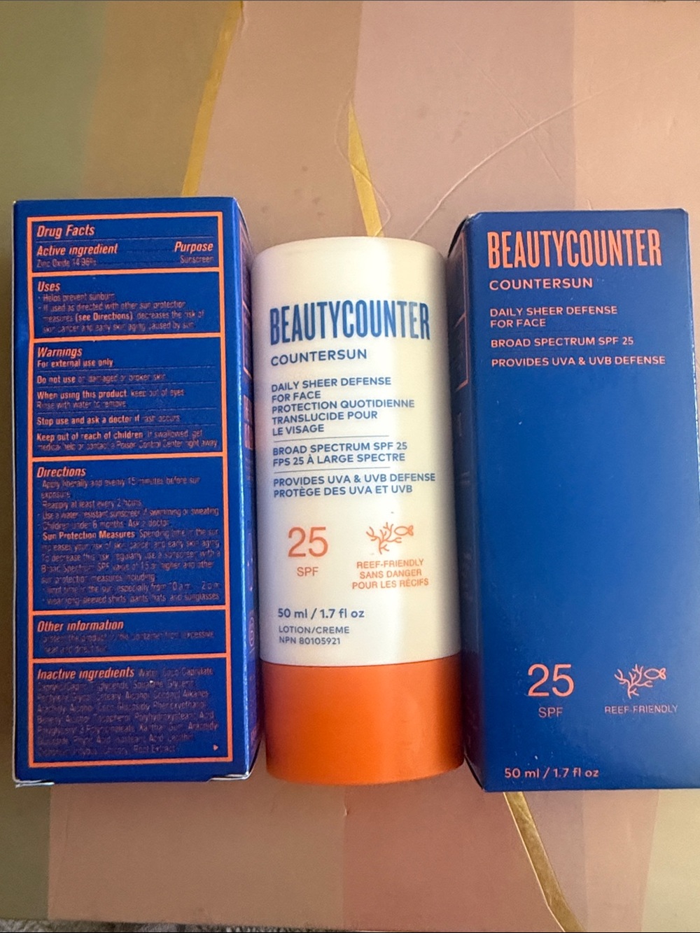 Beautycounter Countersun Daily Sheer Defense SPF 25 - sunscreen